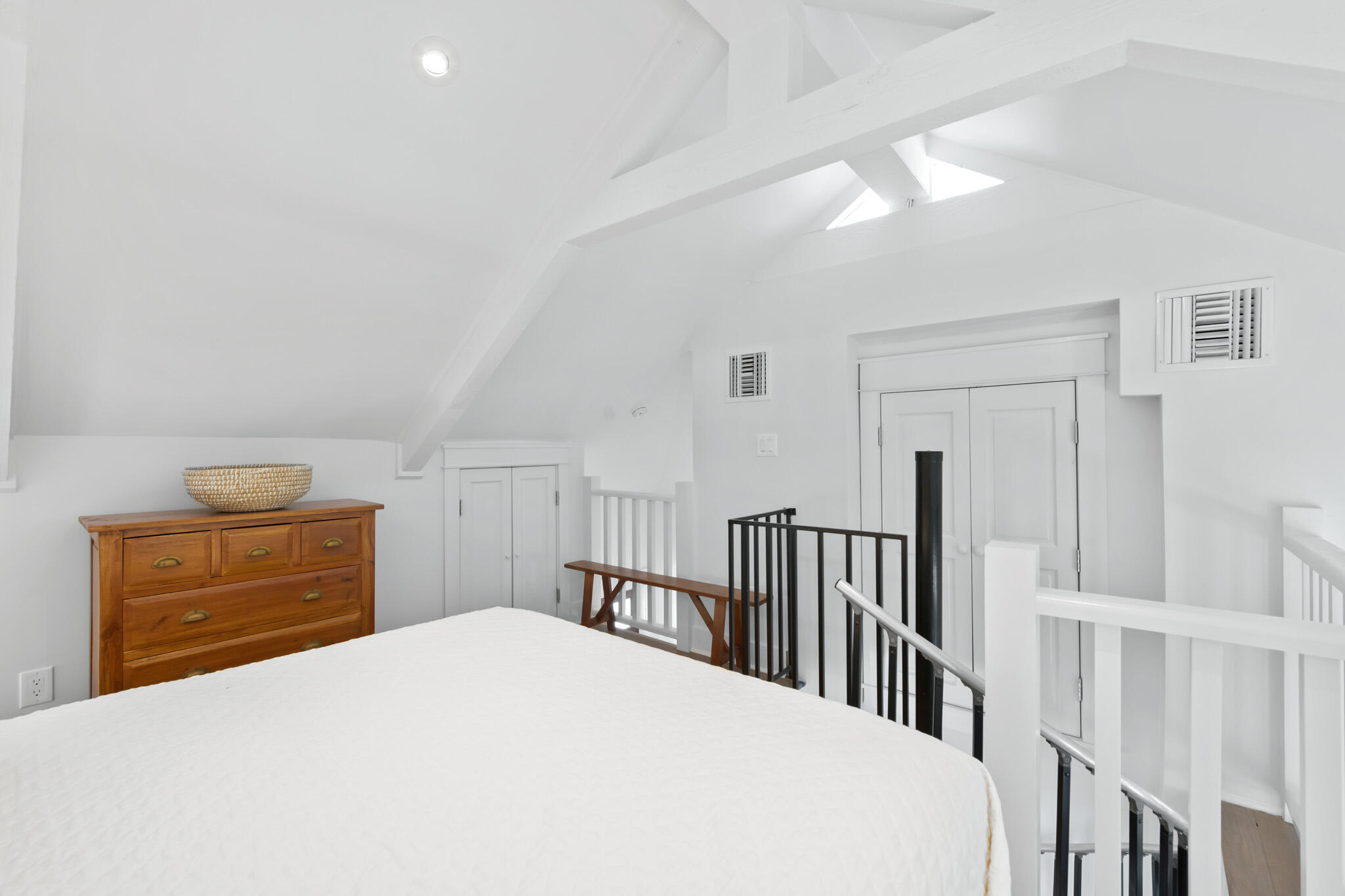 84 Windward Lane Inlet Beach, FL 32461 - Photo 64 of 67 a bedroom with a bed and a view of closet