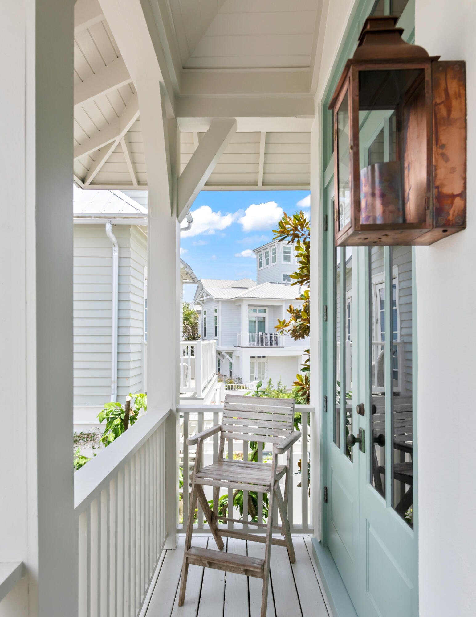 84 Windward Lane Inlet Beach, FL 32461 - Photo 65 of 67 a view of a balcony with chairs
