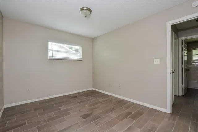 wooden floor in an empty room