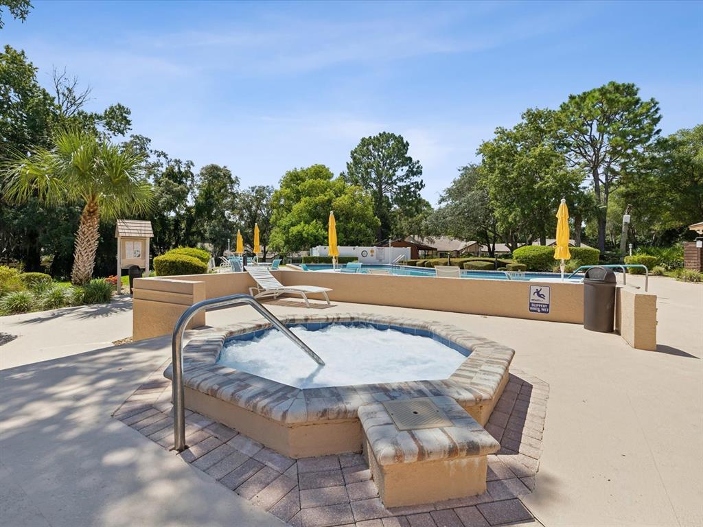 7415 Heather Walk Drive Weeki Wachee, FL 34613 - Photo 35 of 35 a view of a patio with swimming pool