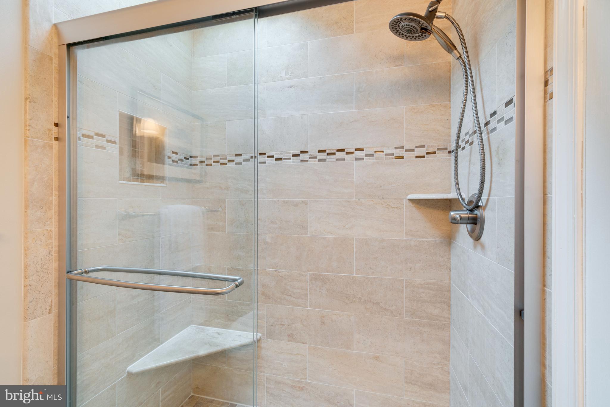 8315 Cushing Court Springfield, VA 22153 - Photo 30 of 59 luxurious master shower w/ skylight