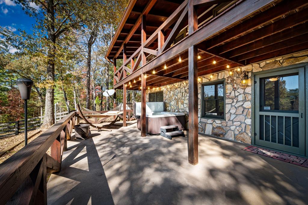 212 Dogpatch Lane Blue Ridge, GA 30513 - Photo 41 of 70 a view of outdoor space with seating