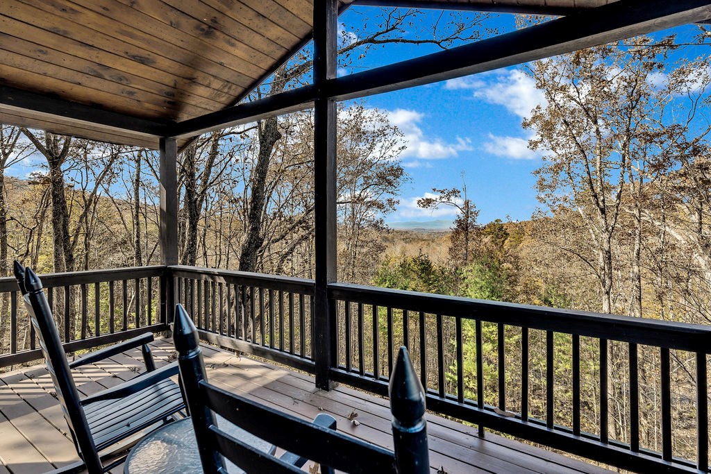 116 Channing Ridge Road Morganton, GA 30560 - Photo 21 of 62 a view of a two chair in the balcony