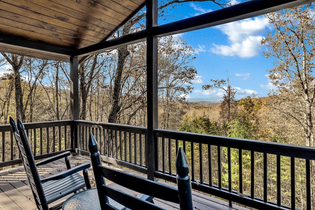 116 Channing Ridge Road Morganton, GA 30560 - Photo 22 of 62 a view of a two chairs in the balcony