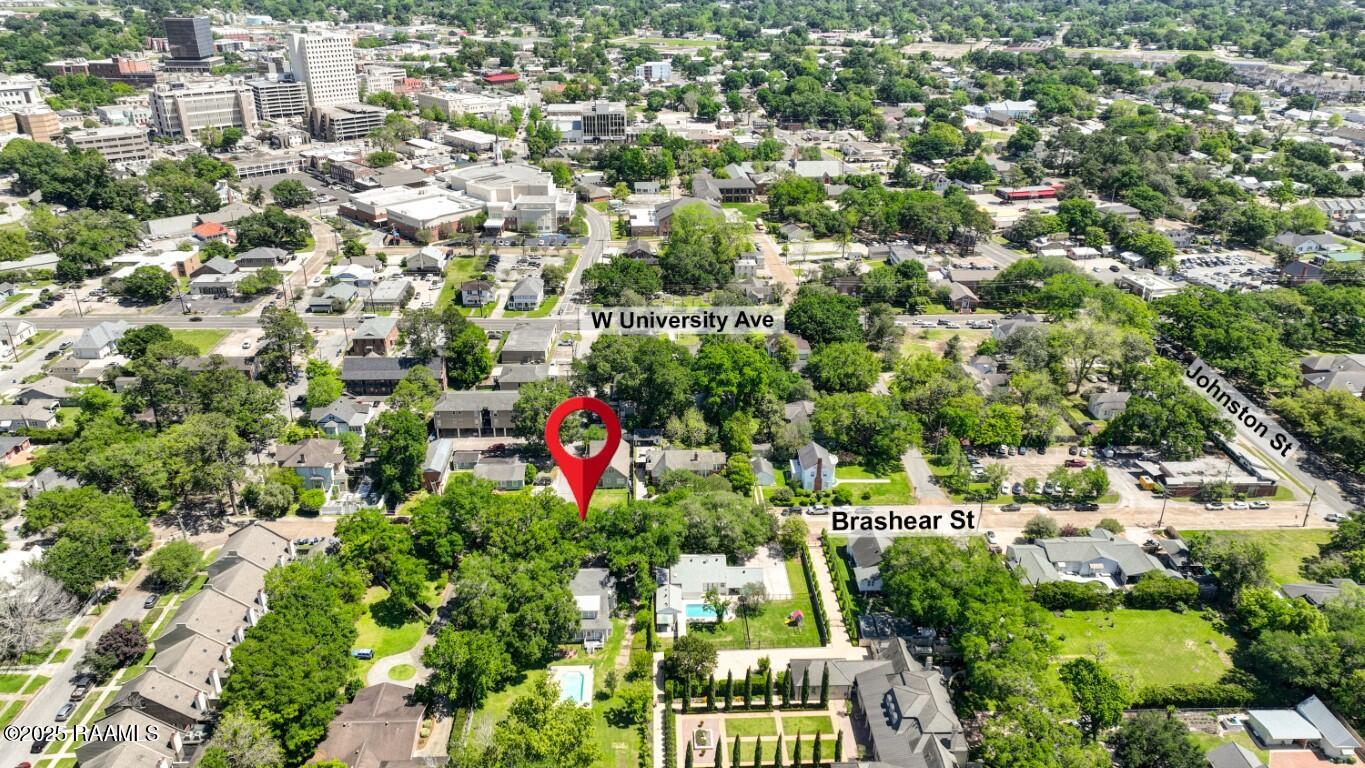 219 Brashear Street Lafayette, LA 70506 - Photo 37 of 40 219 Brashear St Drone-2a