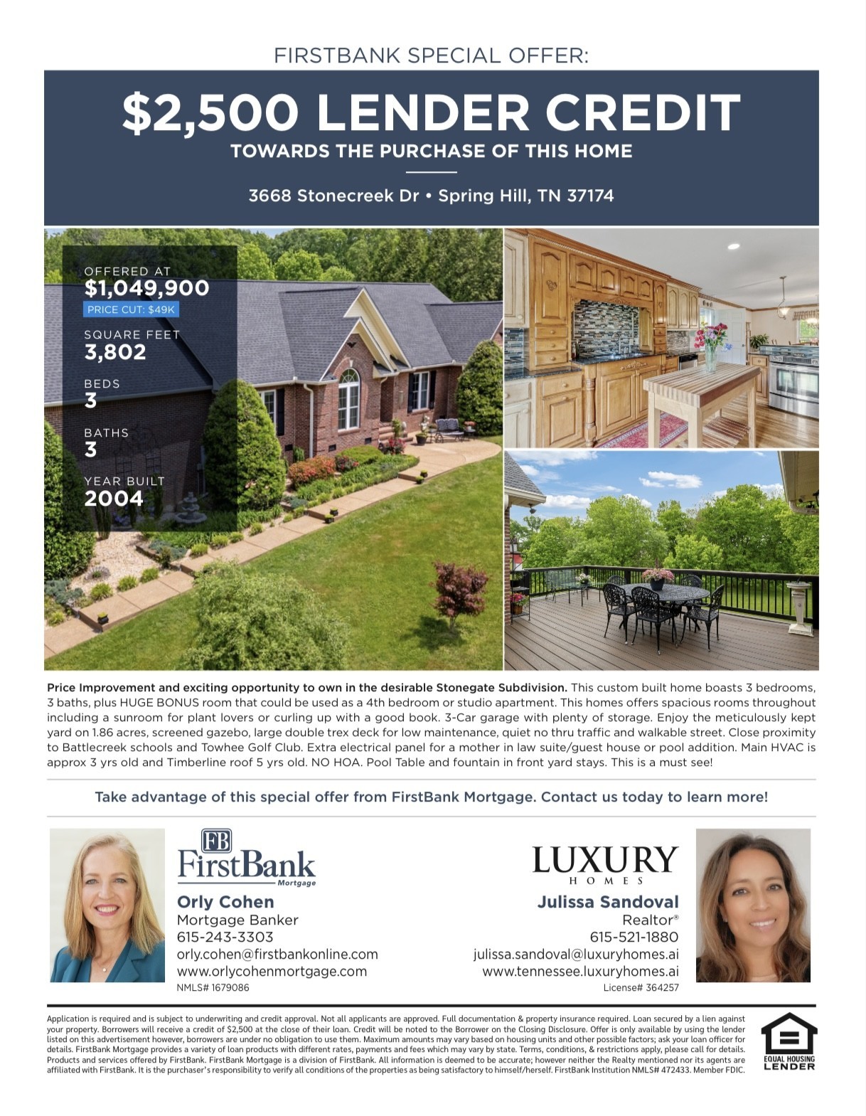 3668 Stonecreek Drive Spring Hill, TN 37174 - Photo 22 of 22