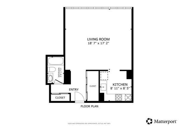 a picture of floor with white walls with black and white walls