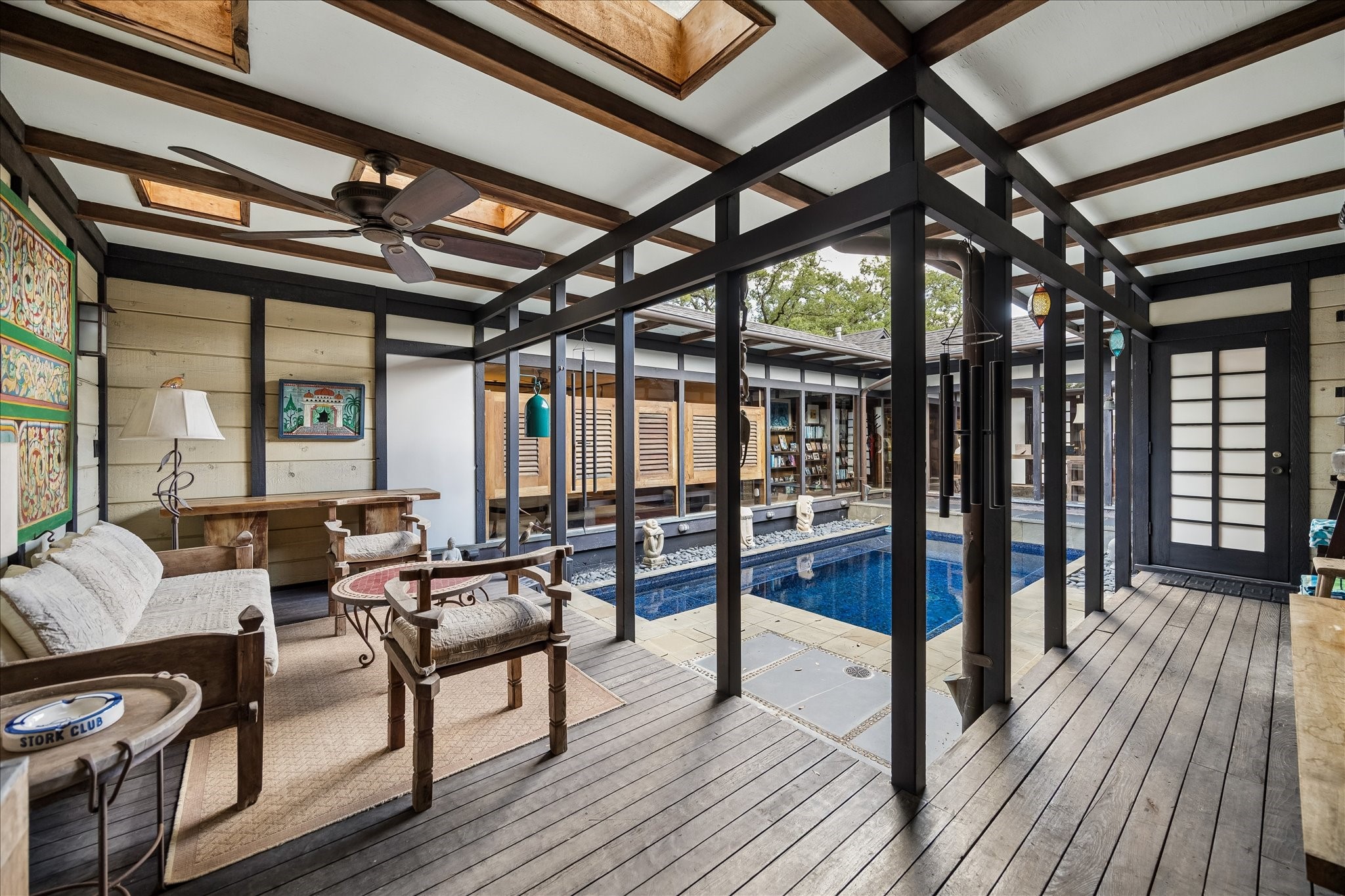 814 Wild Valley Road Houston, TX 77057 - Photo 26 of 29 Pool Area and Outdoor Living Space