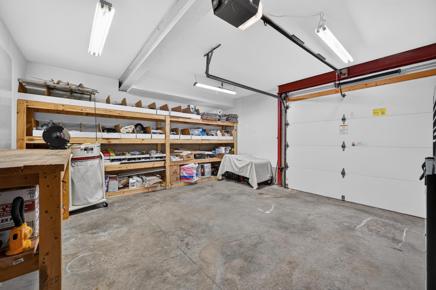 20980 State Line Road Lawrenceburg, IN 47025 - Photo 73 of 99 Golf Cart garage with storage shelving