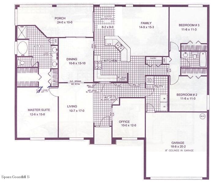 795 Seymour Road Northeast Palm Bay, FL 32905 - Photo 46 of 46 FLOORPLAN