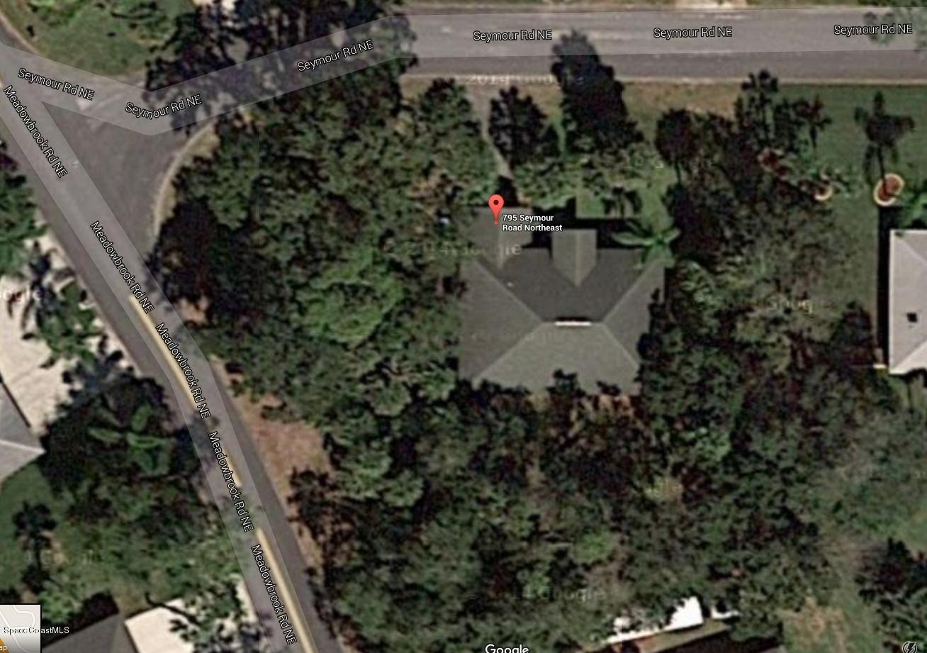 795 Seymour Road Northeast Palm Bay, FL 32905 - Photo 45 of 46 ARIEL VIEW