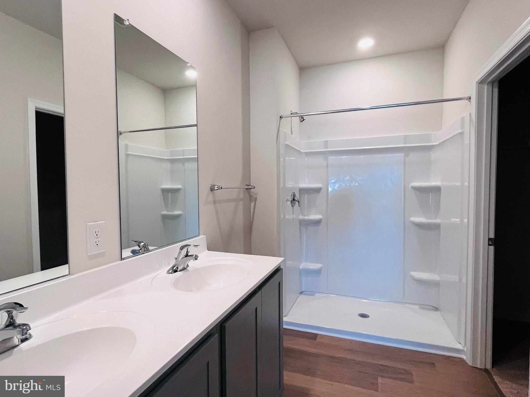 120 Ridgley Boulevard Dover, DE 19904 - Photo 12 of 17 a bathroom with a bath tub sink mirror and a shower