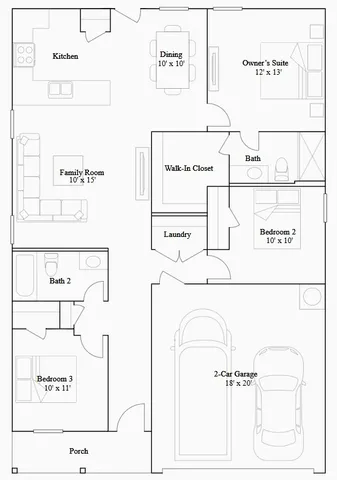 $231,440 | 334 Parkin Court, Conroe, TX 77303