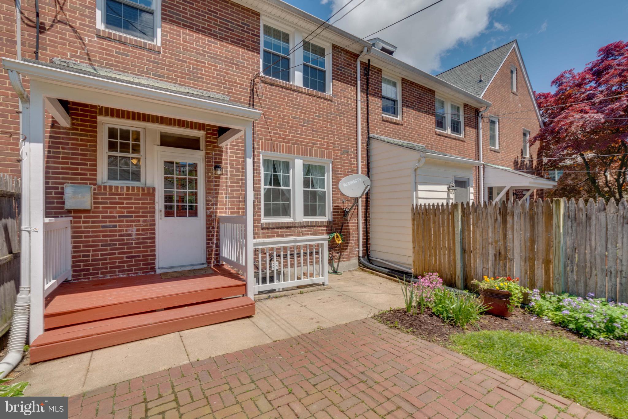 317 Murdock Road Baltimore, MD 21212 - Photo 33 of 39 Backyard w/Brick Patio