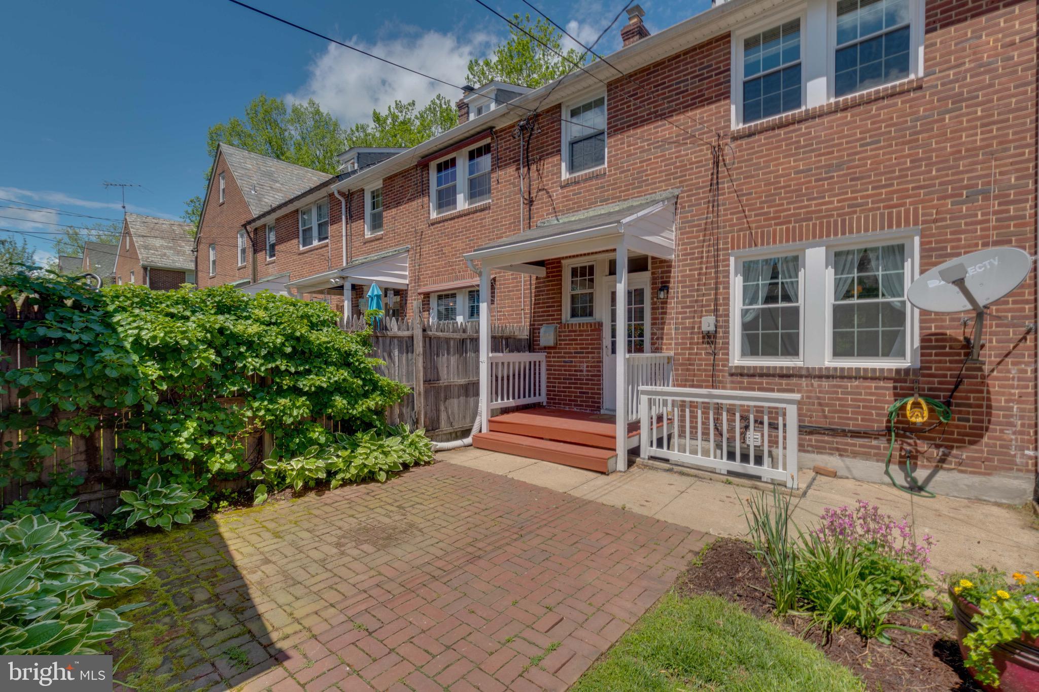 317 Murdock Road Baltimore, MD 21212 - Photo 34 of 39 Backyard w/Brick Patio