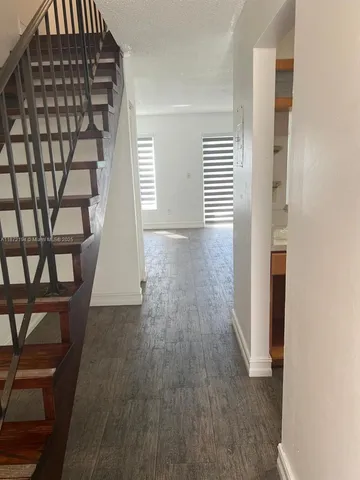 wooden floor in a room