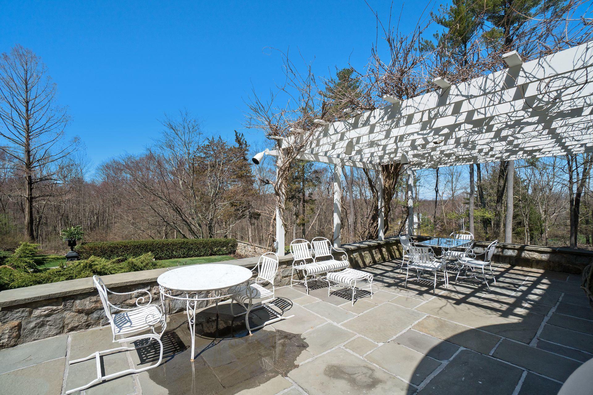 1102 Oenoke Ridge New Canaan, CT 06840 - Photo 44 of 49 a view of outdoor space yard and patio