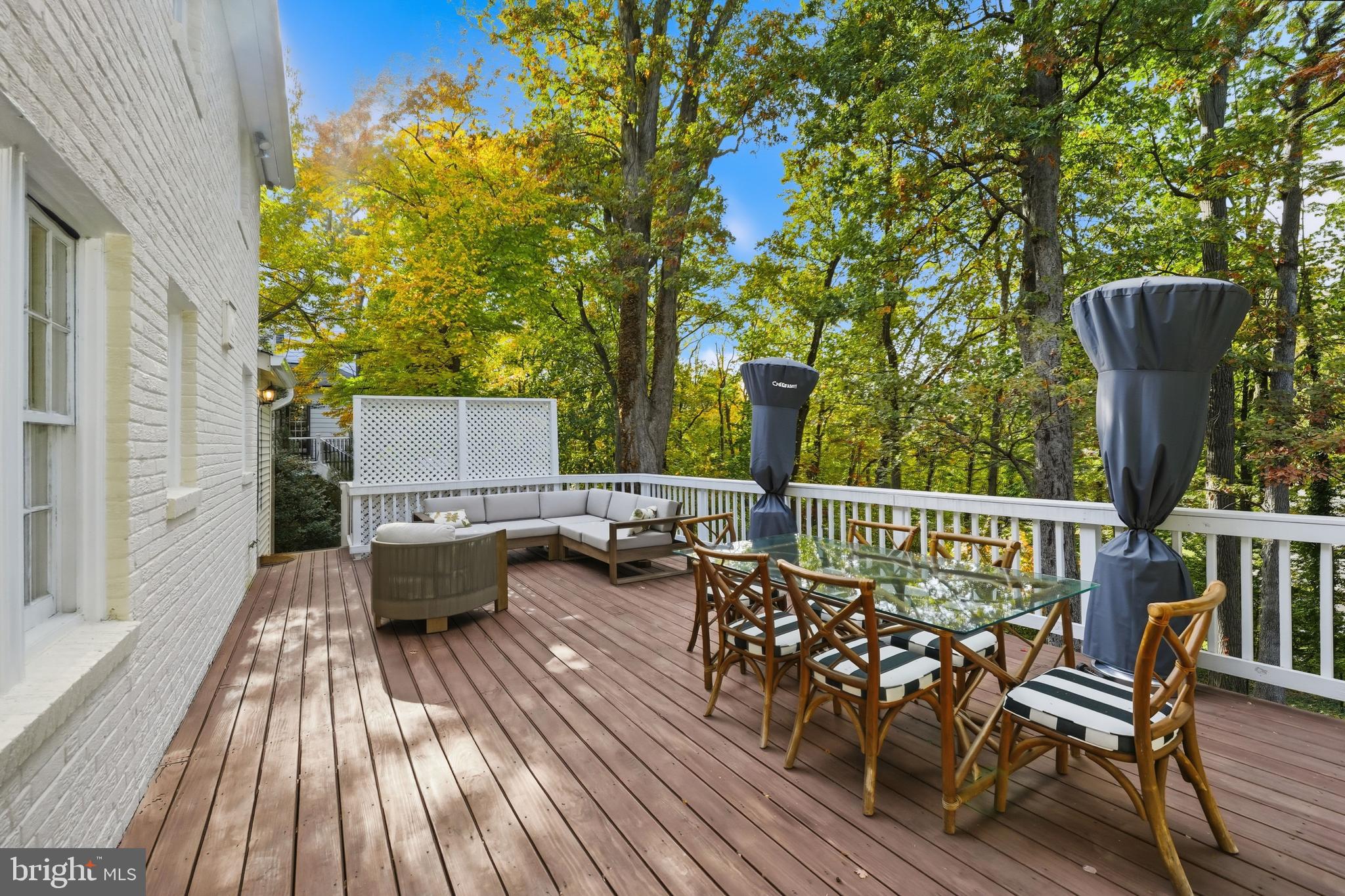 6032 Grove Drive Alexandria, VA 22307 - Photo 8 of 40 Over 600 square foot deck