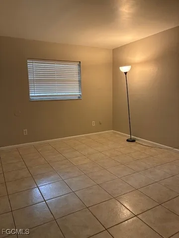 a view of a room with a projector