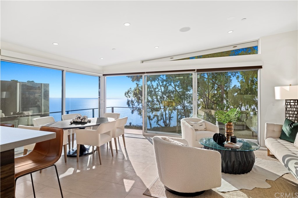 970 Baja Street Laguna Beach, CA 92651 - Photo 1 of 27 a view of a dining room with furniture window and outside view