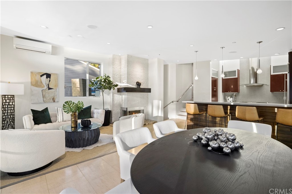 970 Baja Street Laguna Beach, CA 92651 - Photo 3 of 27 a living room with fireplace and furniture