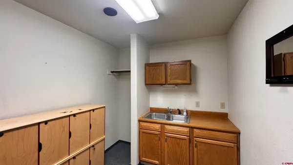 a view of hallway with stairs