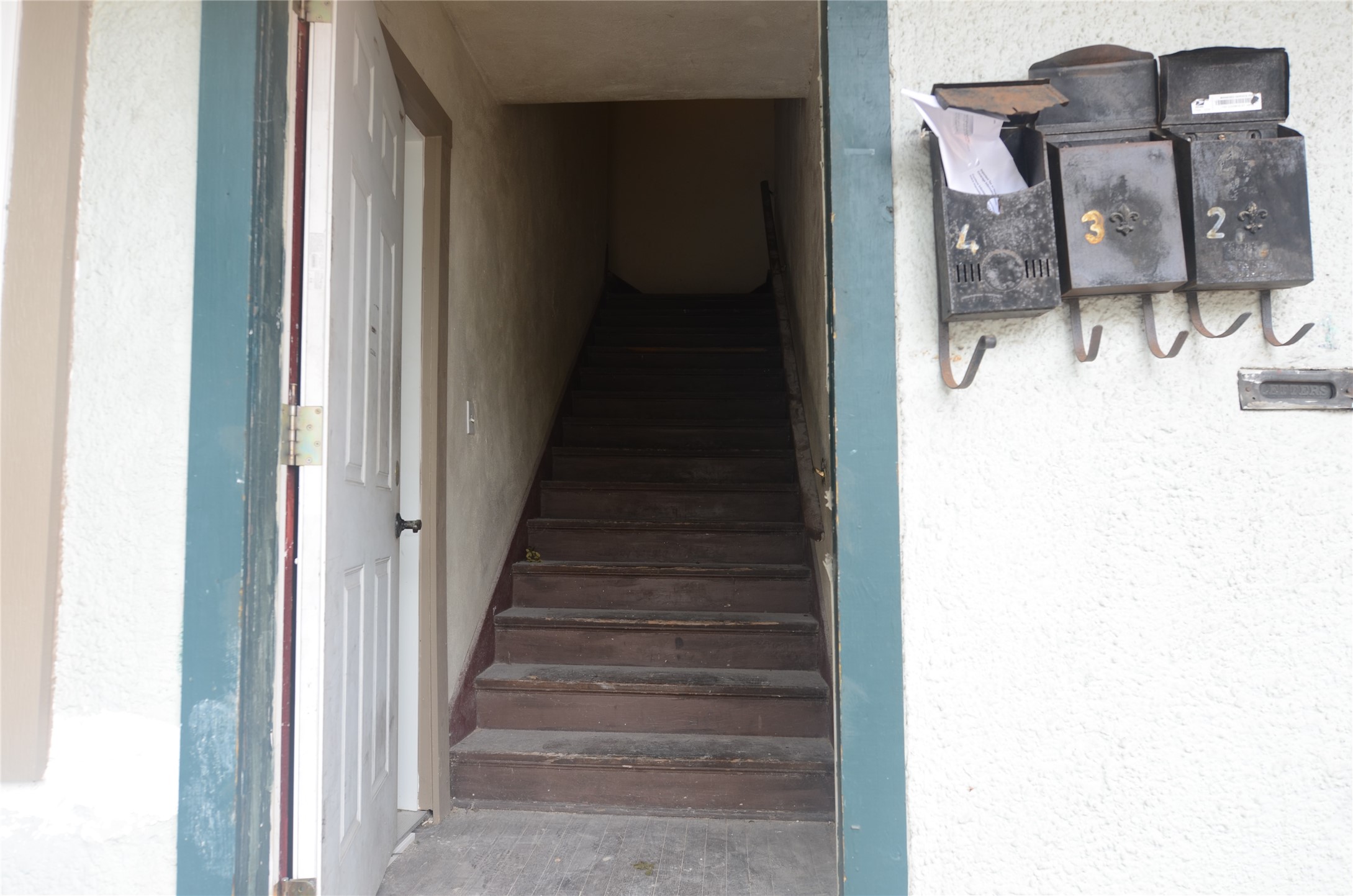 103 Cosmos Street, Unit 4 Houston, TX 77009 - Photo 8 of 8 a view of entryway and hall with wooden floor