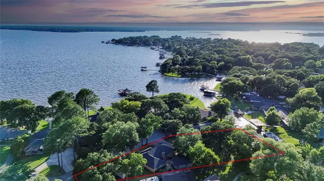 a view of a swimming pool with an outdoor space