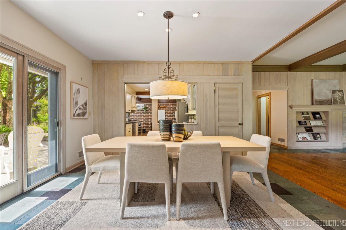 301 Country Club Place Geneva, IL 60134 - Photo 15 of 39 a view of a dining room with furniture window and outside view