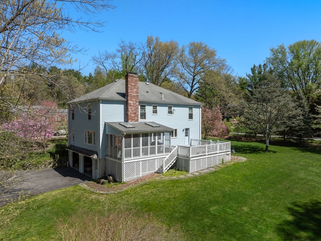 16 Parmenter Road Framingham, MA 01701 - Photo 26 of 34 a view of a house with a big yard and large trees