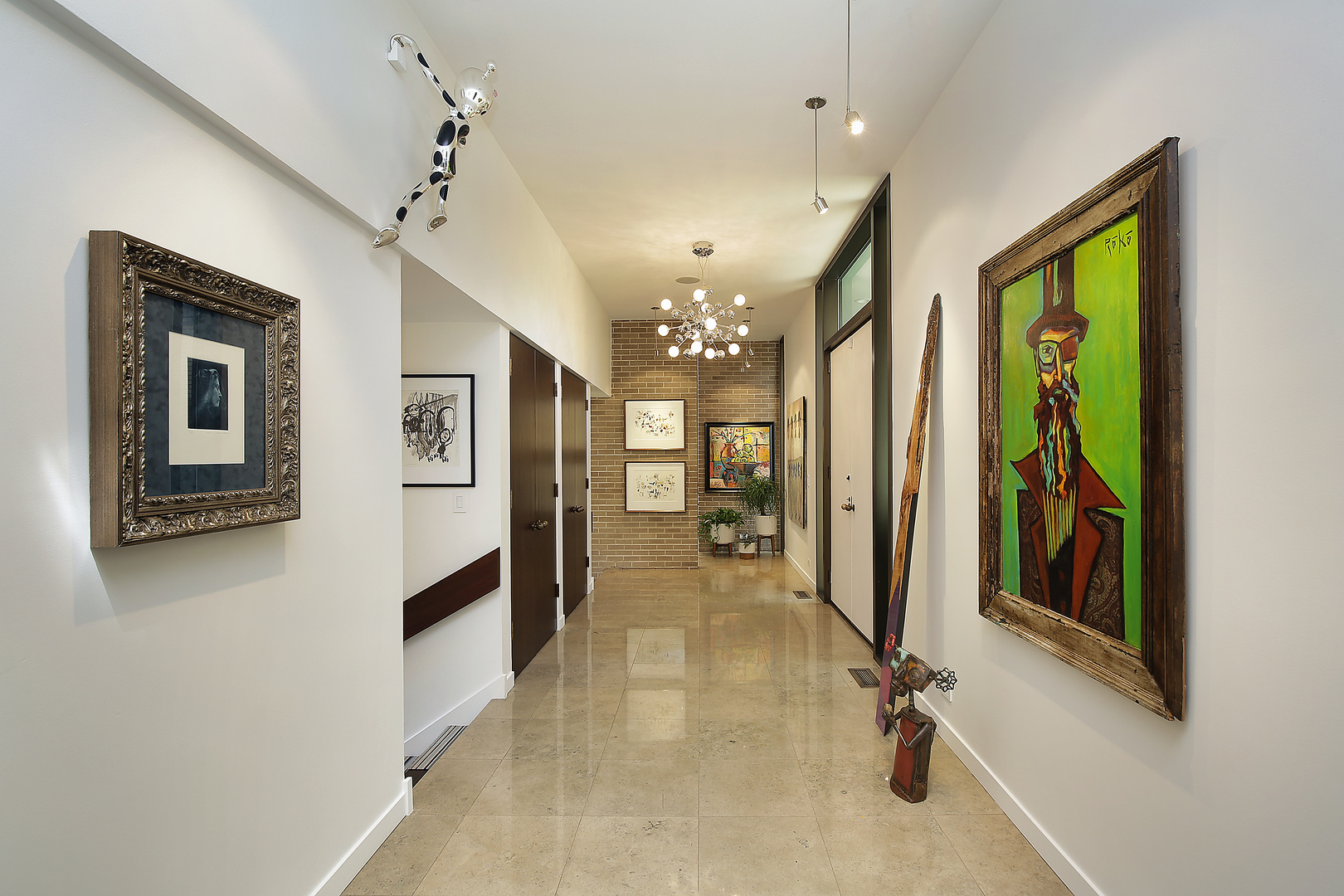 643 Sheridan Road Evanston, IL 60202 - Photo 5 of 29 a view of a hallway with entryway
