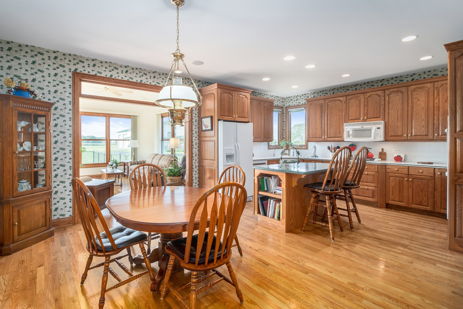42W545 McDonald Road Elgin, IL 60124 - Photo 18 of 45 a view of a dining room with furniture window and outside view