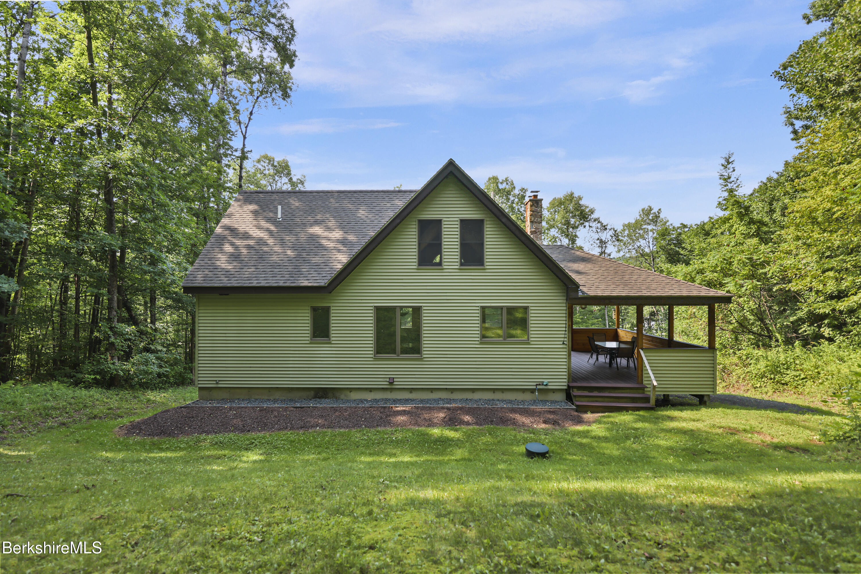 490 Reservoir Road North Adams, MA 01247 - Photo 39 of 47 195 Exterior Back