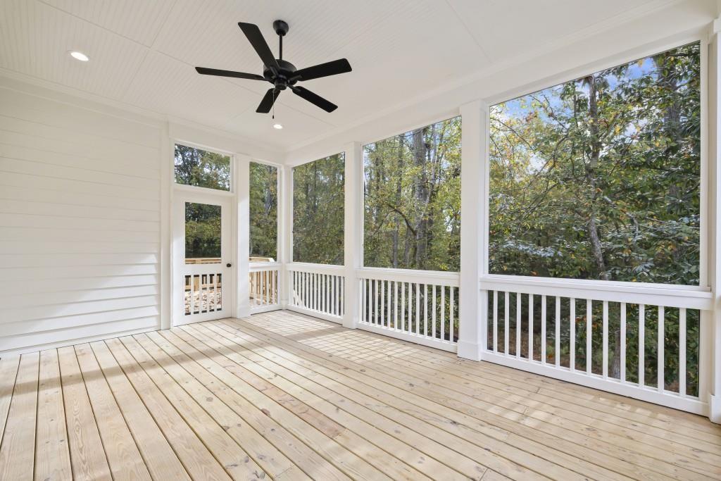 611 Foster Park Lane Madison, GA 30650 - Photo 50 of 54 a view of a wooden chairs with a roof deck