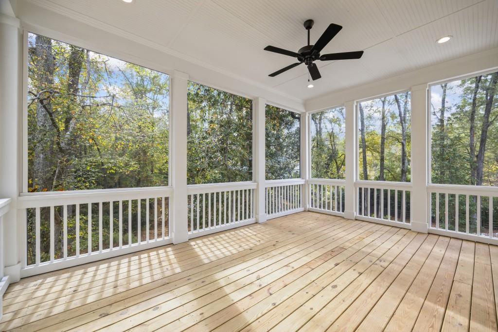 611 Foster Park Lane Madison, GA 30650 - Photo 51 of 54 a view of a wooden chairs with a roof deck