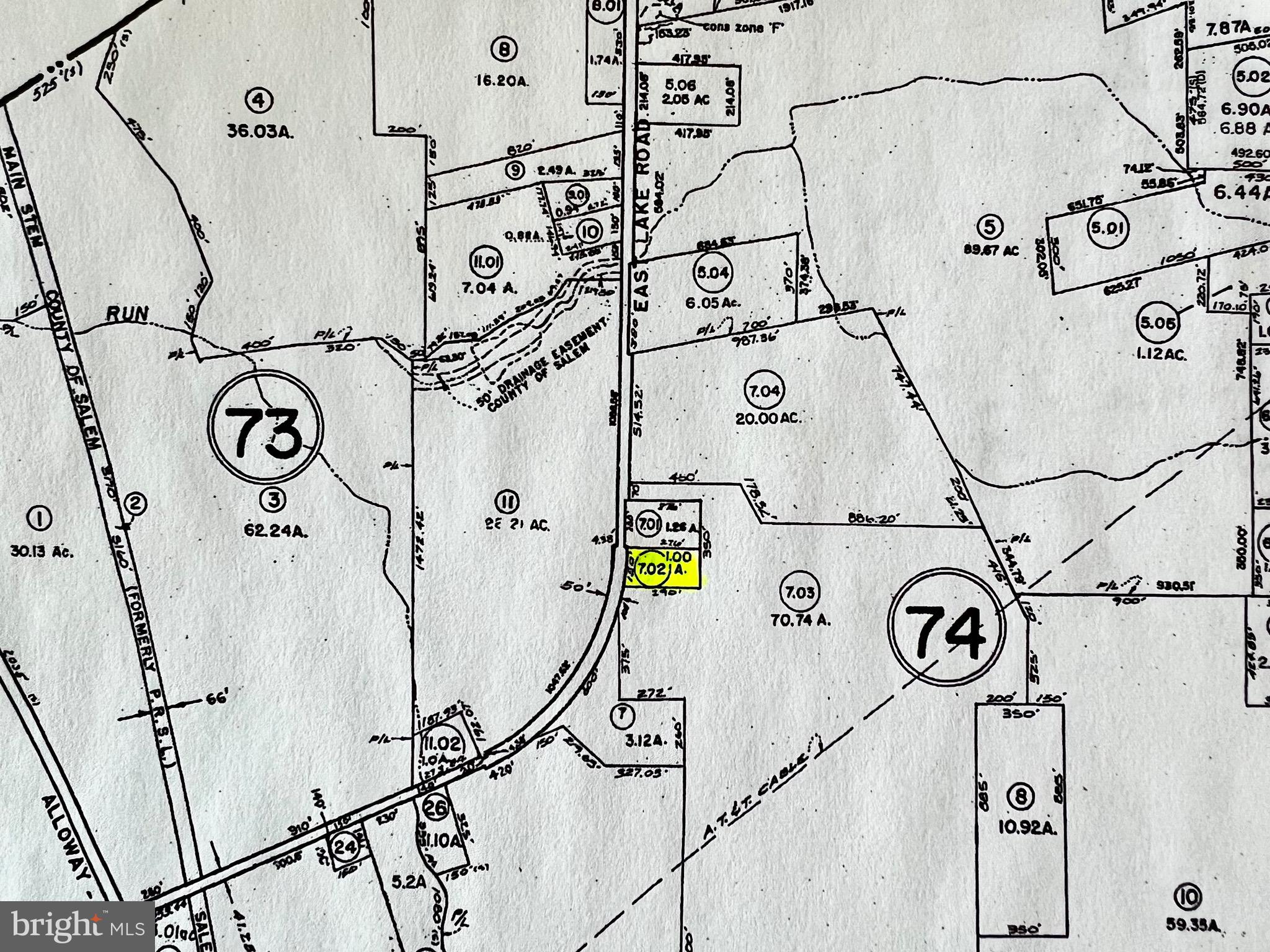 52 East Lake Road Pilesgrove, NJ 08098 - Photo 15 of 16 tax map