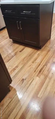 a view of wooden floor