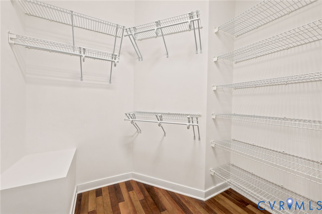 4701 Regal Oaks Road Glen Allen, VA 23059 - Photo 28 of 60 a view of walk in closet with empty racks
