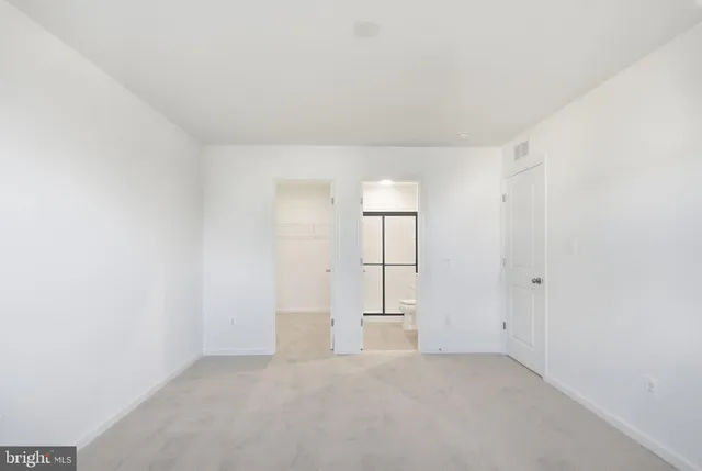 a view of empty room