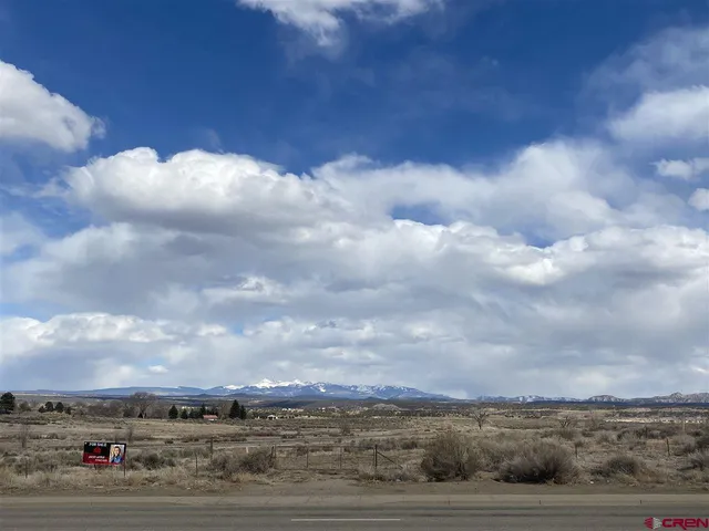 a view of city and mountain