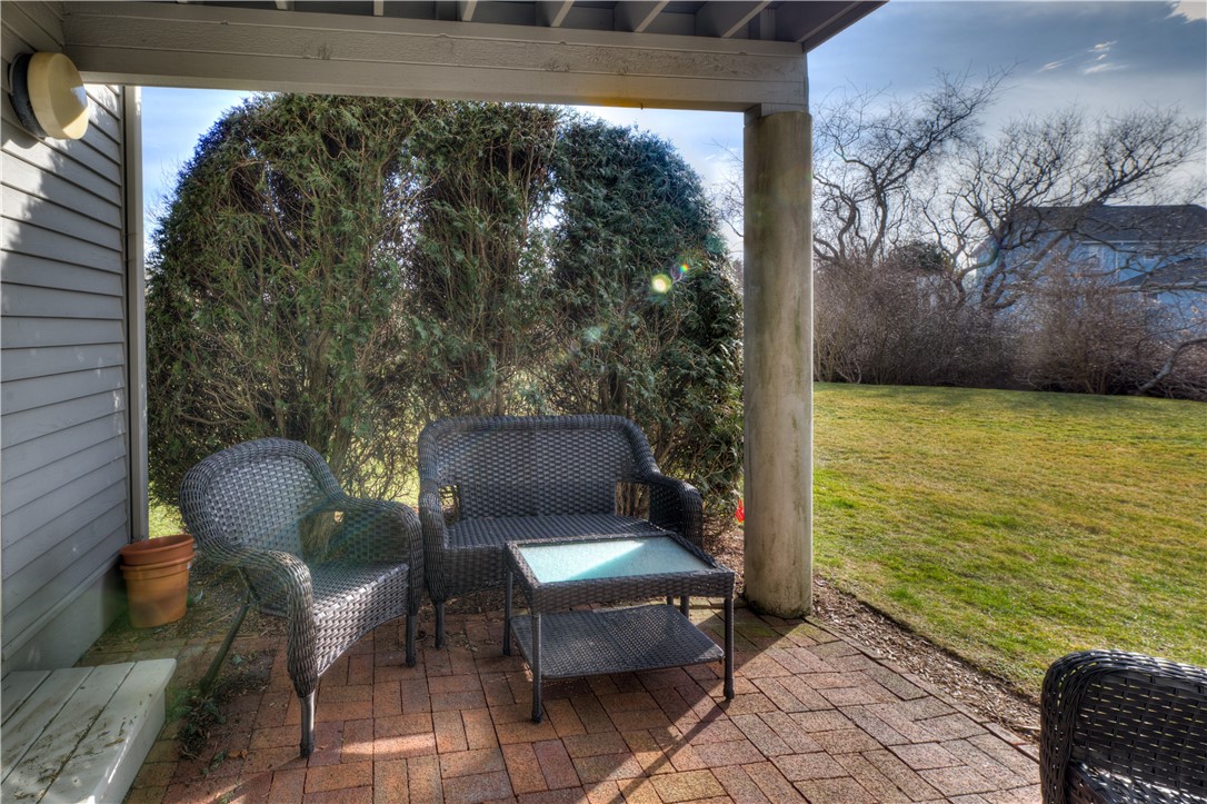 1125 Point Judith Road, Unit A9 Narragansett, RI 02882 - Photo 14 of 18 Open Back Patio off Living Room