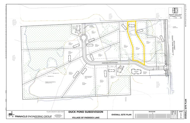 $229,900 | Lt3 60th Street, Paddock Lake, WI 53168