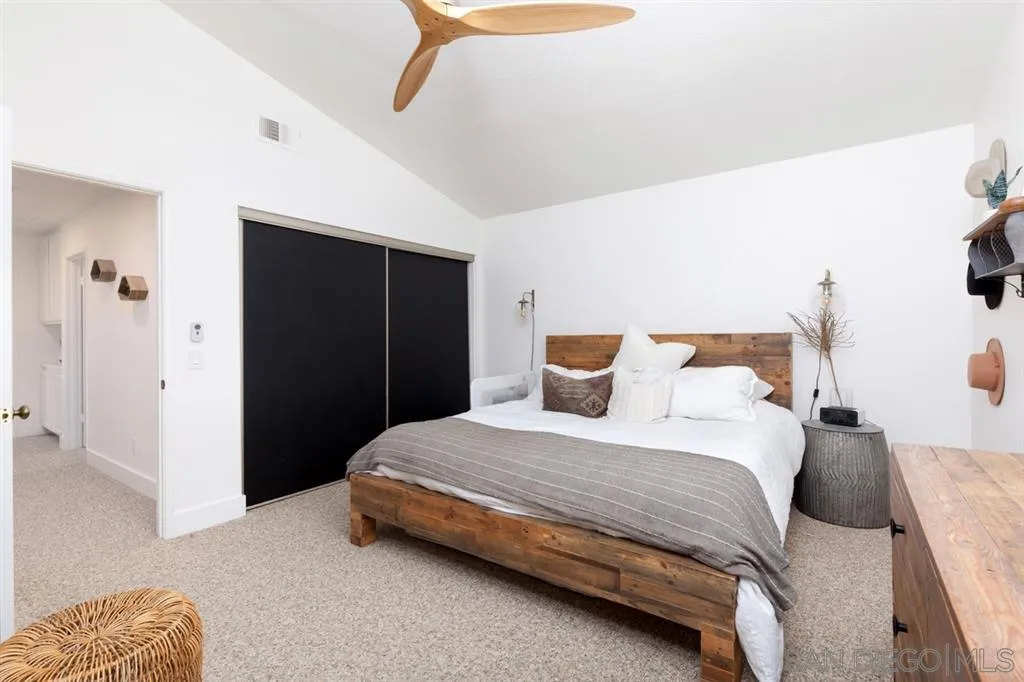 2112 Ramada Drive Oceanside, CA 92056 - Photo 17 of 25 a bedroom with a bed and a closet