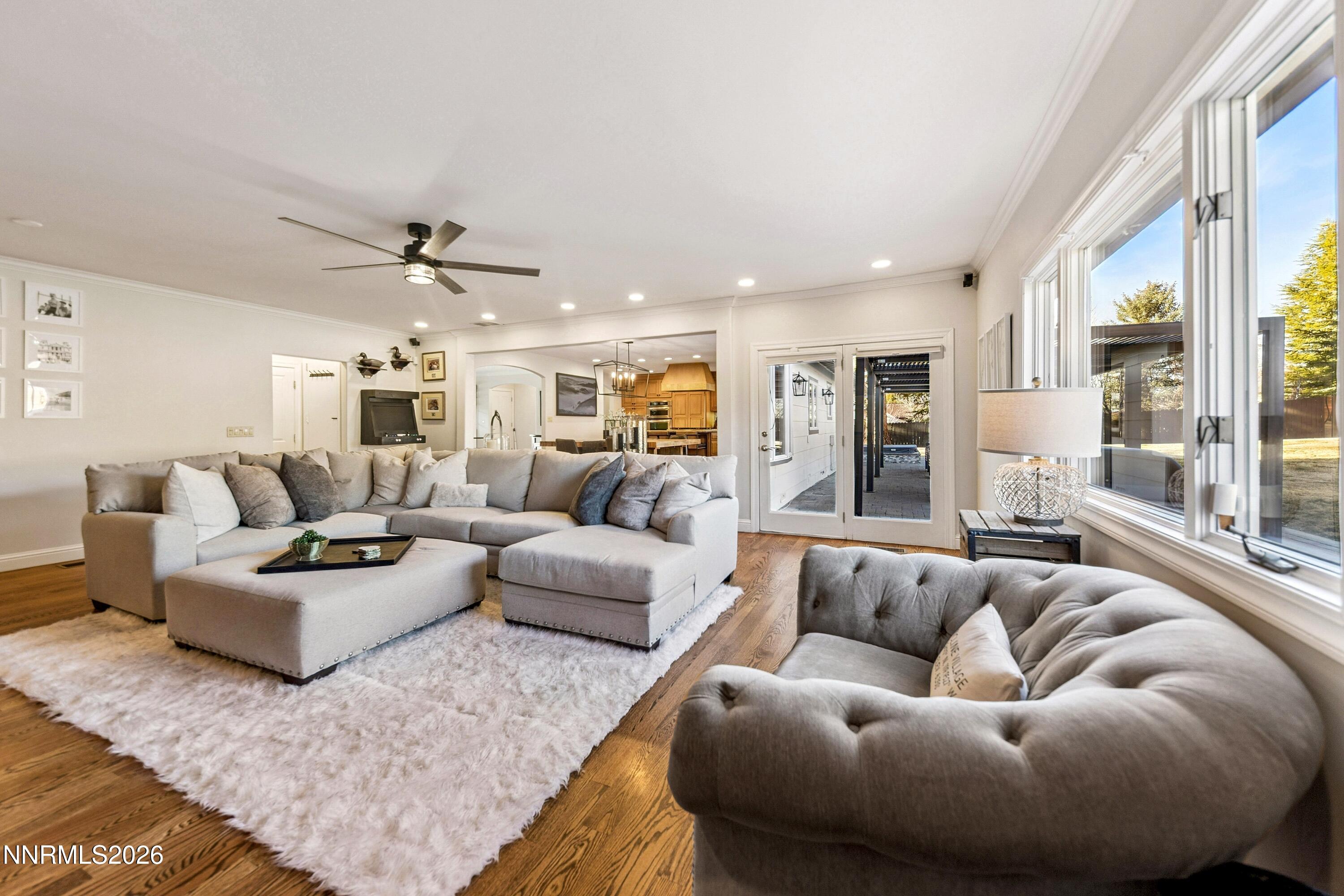 3620 East Hidden Valley Drive Reno, NV 89502 - Photo 29 of 67 a living room with furniture and a large window