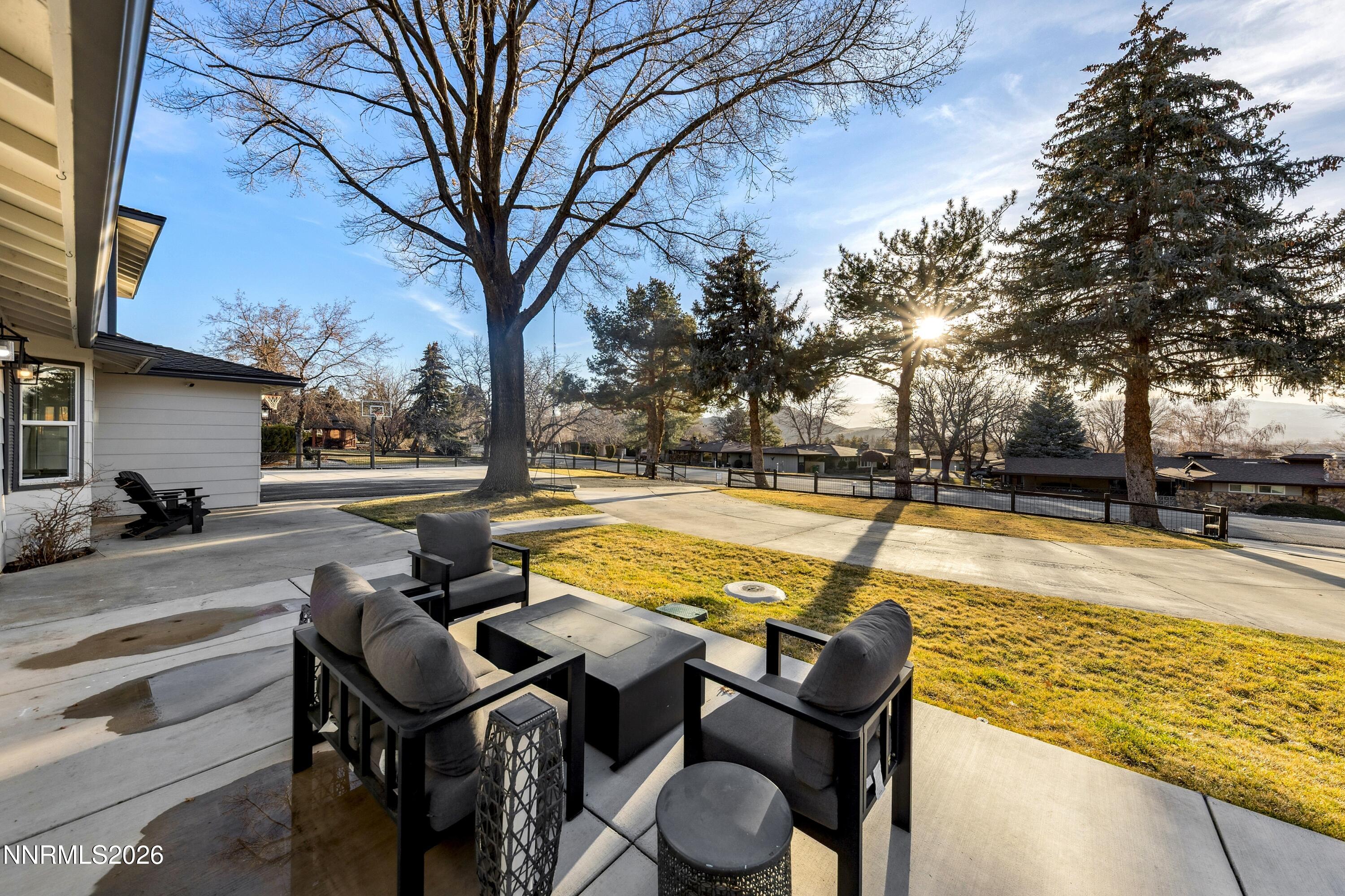 3620 East Hidden Valley Drive Reno, NV 89502 - Photo 9 of 67 a view of swimming pool with outdoor seating