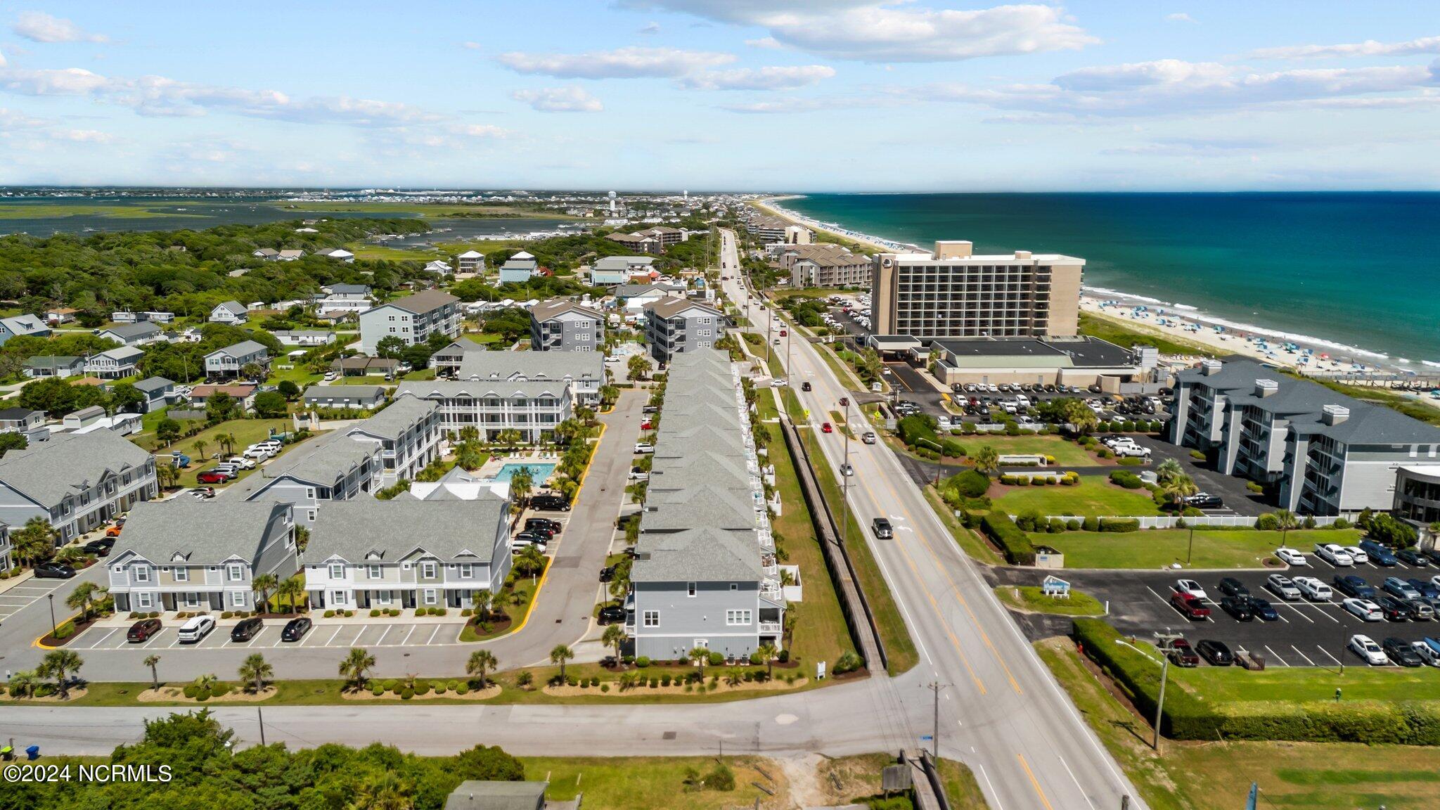 2800 West Fort Macon Road, Unit 5 Atlantic Beach, NC 28512 - Photo 43 of 44 Aerial Community View