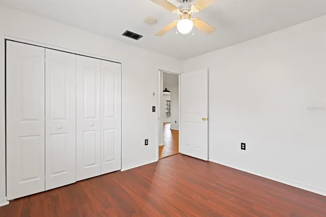 wooden floor in an empty room