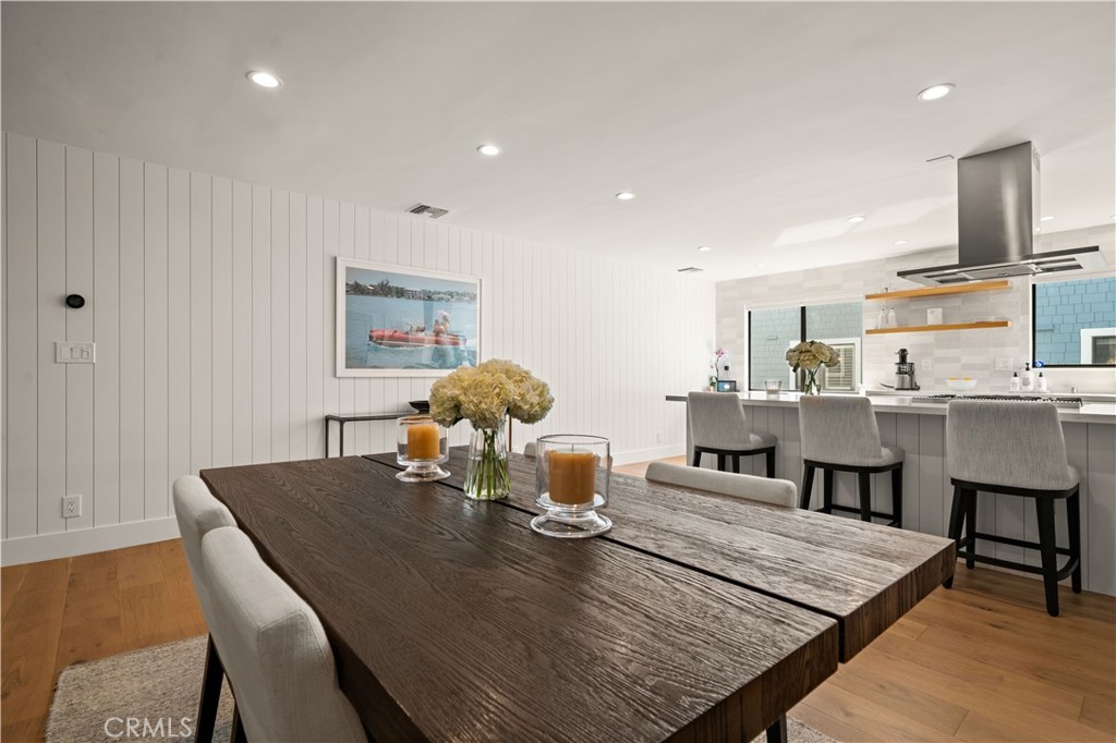 3716 Vía Dolce Marina del Rey, CA 90292 - Photo 10 of 55 a dining room with furniture and wooden floor