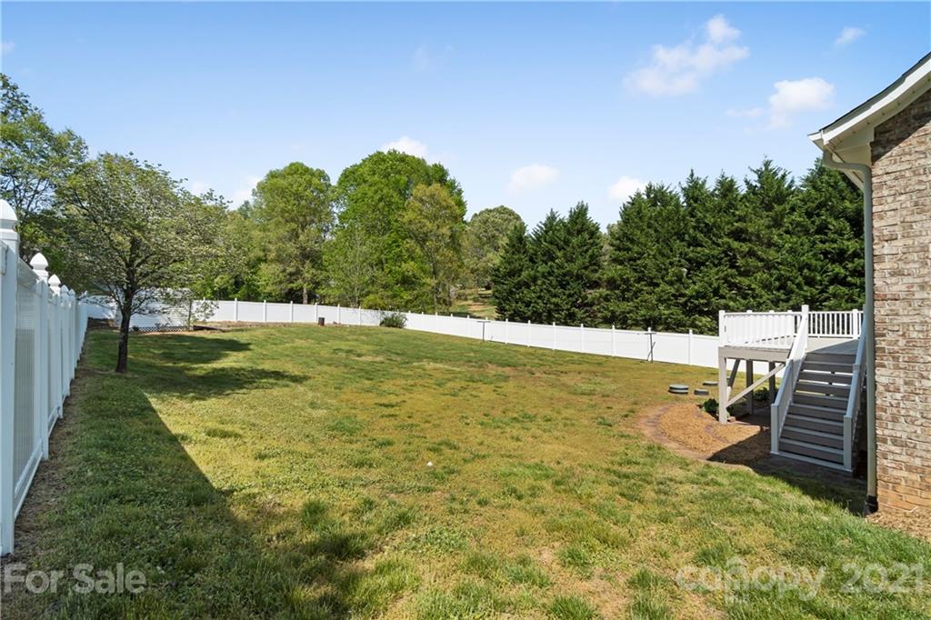 1466 Victorian Hills Circle Conover, NC 28613 - Photo 33 of 40 a view of a yard