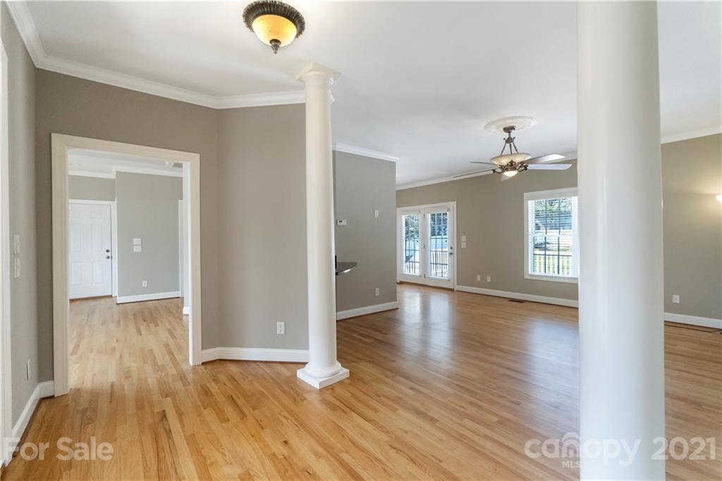 1466 Victorian Hills Circle Conover, NC 28613 - Photo 5 of 40 a view of livingroom with wooden floor